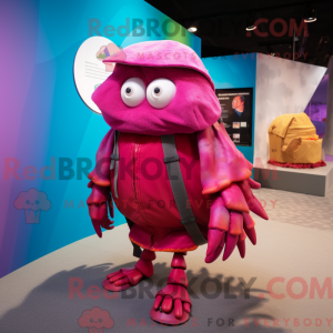 Mascot karakter van een...