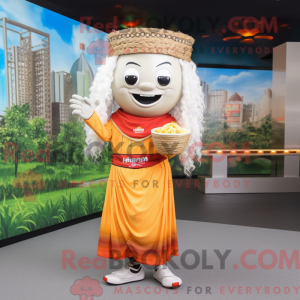 Mascottekarakter van een...