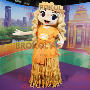Maskot postava Pad Thai...