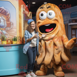Mascottekarakter van een...