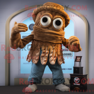 Personnage mascotte d un...