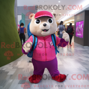 Mascot karakter van een...