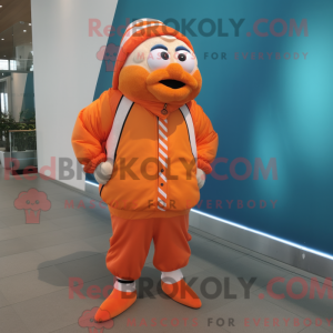 Mascottefiguur van een...