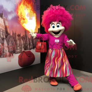 Mascot character of a...