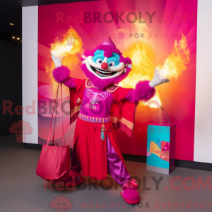 Mascot character of a...