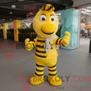 Mascottekarakter van een...
