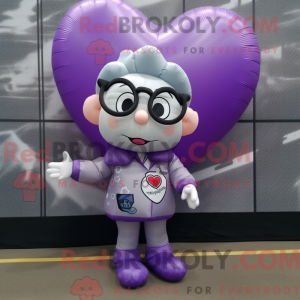 Personaje mascota de globos...