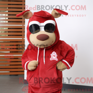 Mascot character of a Red...