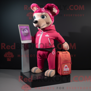 Mascot character of a...