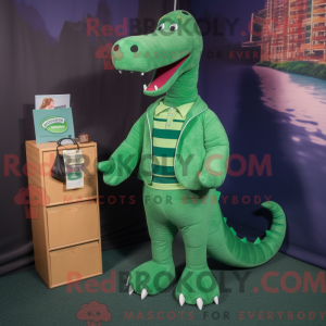 Mascot karakter van een...