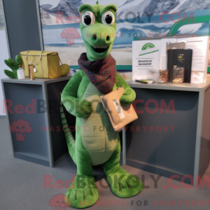 Mascot karakter van een...
