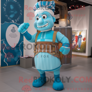Mascot karakter van een...