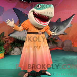 Personagem de máscara de um...
