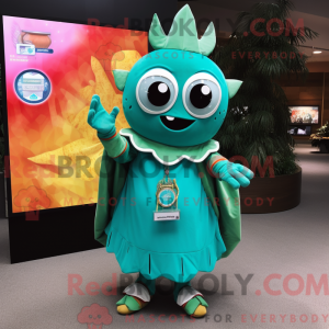 Mascot karakter van een...