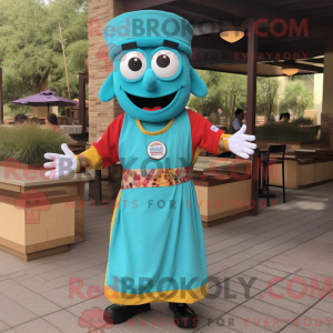Maskot karakter af en...