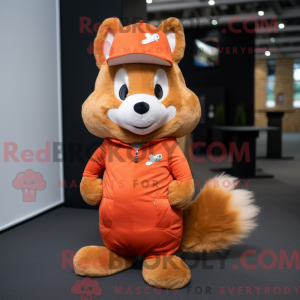 Mascot character of a...