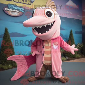 Personnage mascotte d un...