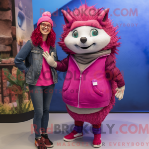 Mascottekarakter van een...