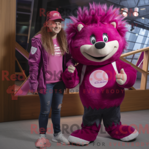 Personnage mascotte d un...