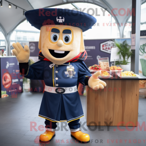 Maskottchen eines Navy...