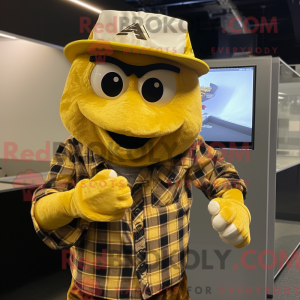 Mascot character of a Gold...