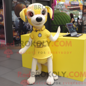Personnage mascotte d un...