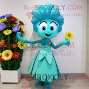 Mascot karakter van een...