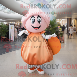 Mascot character of a Peach...