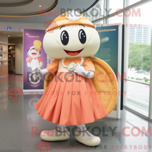 Mascot karakter van een...