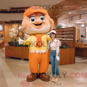 Mascot karakter van een...