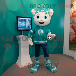 Mascottekarakter van een...