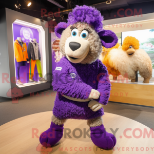 Mascottefiguur van een...