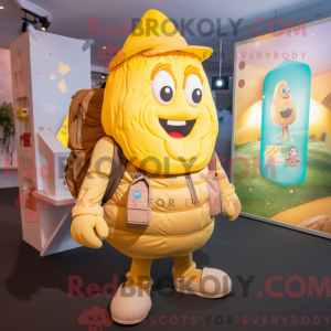 Mascottekarakter van een...
