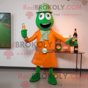 Mascot karakter van een...