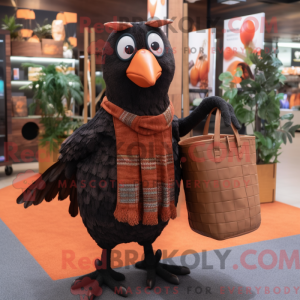 Maskot karakter af en Rust...