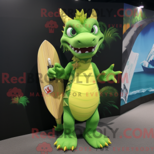 Mascottefiguur van een...