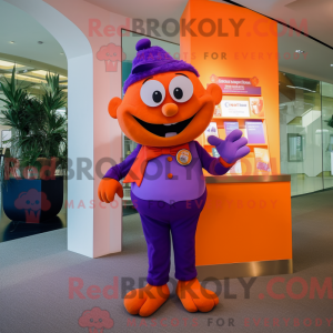 Personaggio mascotte Viola...