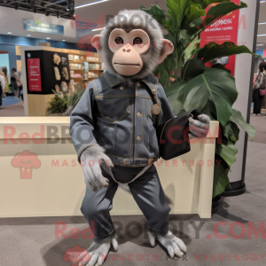 Mascot character of a Gray...