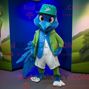 Mascot character of a Green...
