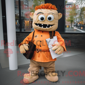 Mascottekarakter van een...