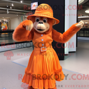 Mascot character of a...