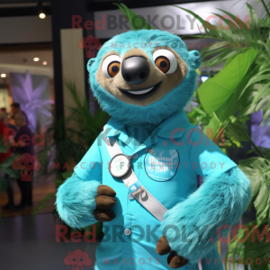 Mascottekarakter van een...