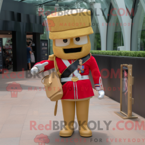 Mascottefiguur van een...
