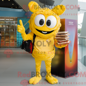 Mascot karakter van een...