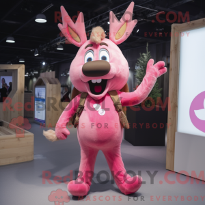 Mascottekarakter van een...
