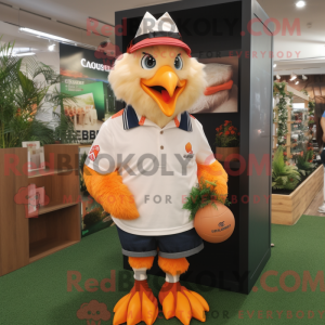 Personagem de máscara de um...