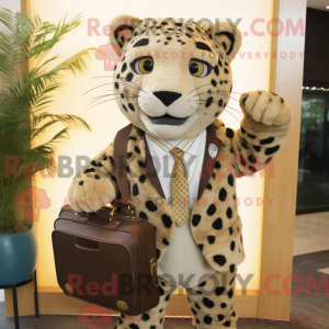 Mascottekarakter van een...