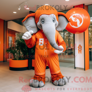 Mascottefiguur van een...