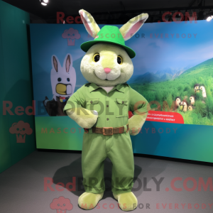 Mascottefiguur van een...