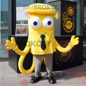 Mascot character of a Lemon...
